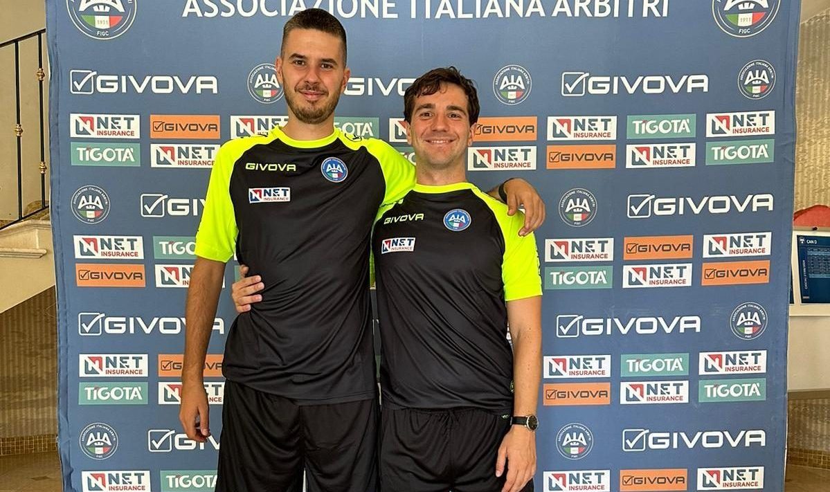 Gli assistenti Francesco Marri e Alessandro Fragiacomo al Raduno CAN D